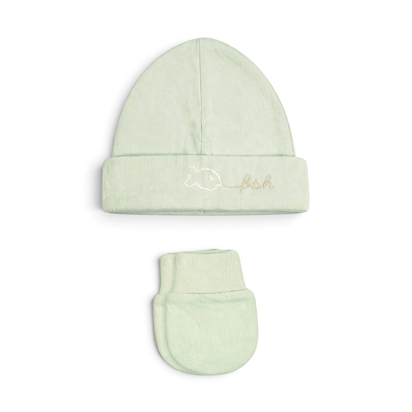 SAGE GREEN "FISH" TRUCK BABY BOY GIFT SET