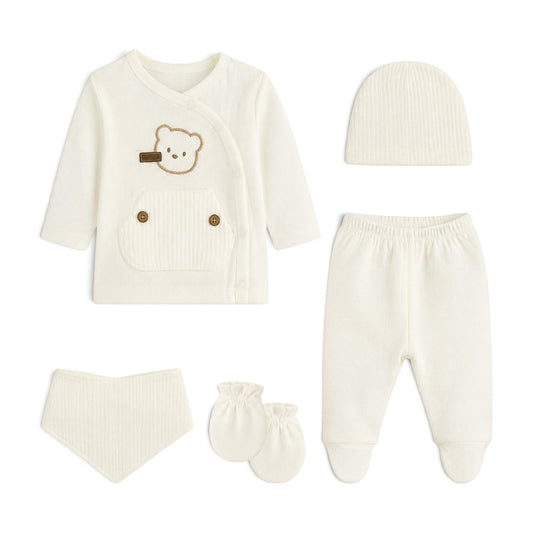 WHITE AMORE MIO BABY BOY GIFT SET