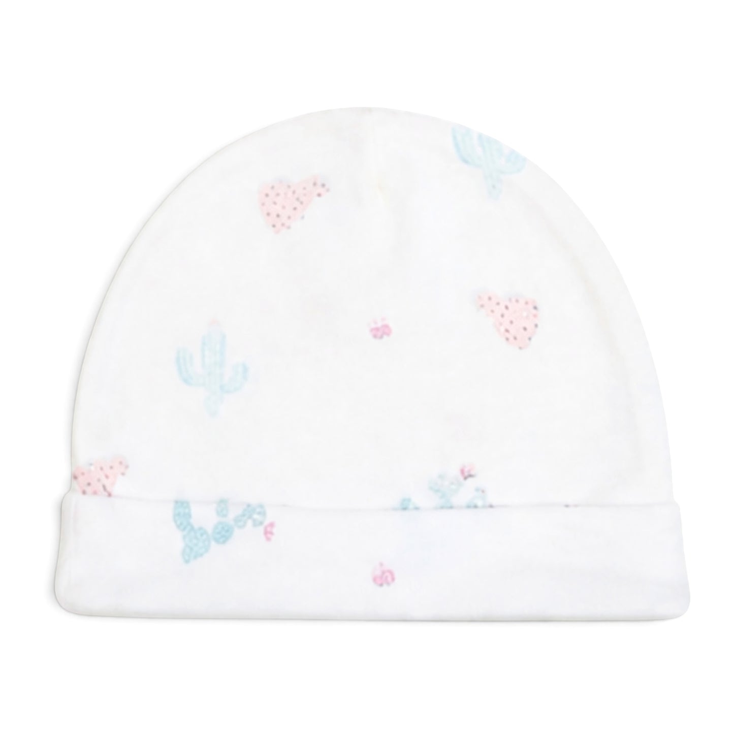 DINOSAUR AND CACTUS INFANT BABY CAPS PK-3