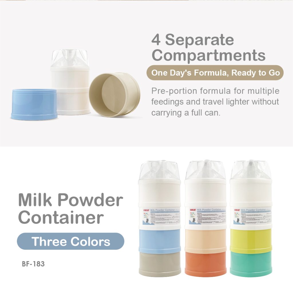 Farlin Milk Container Grow With Colors Green