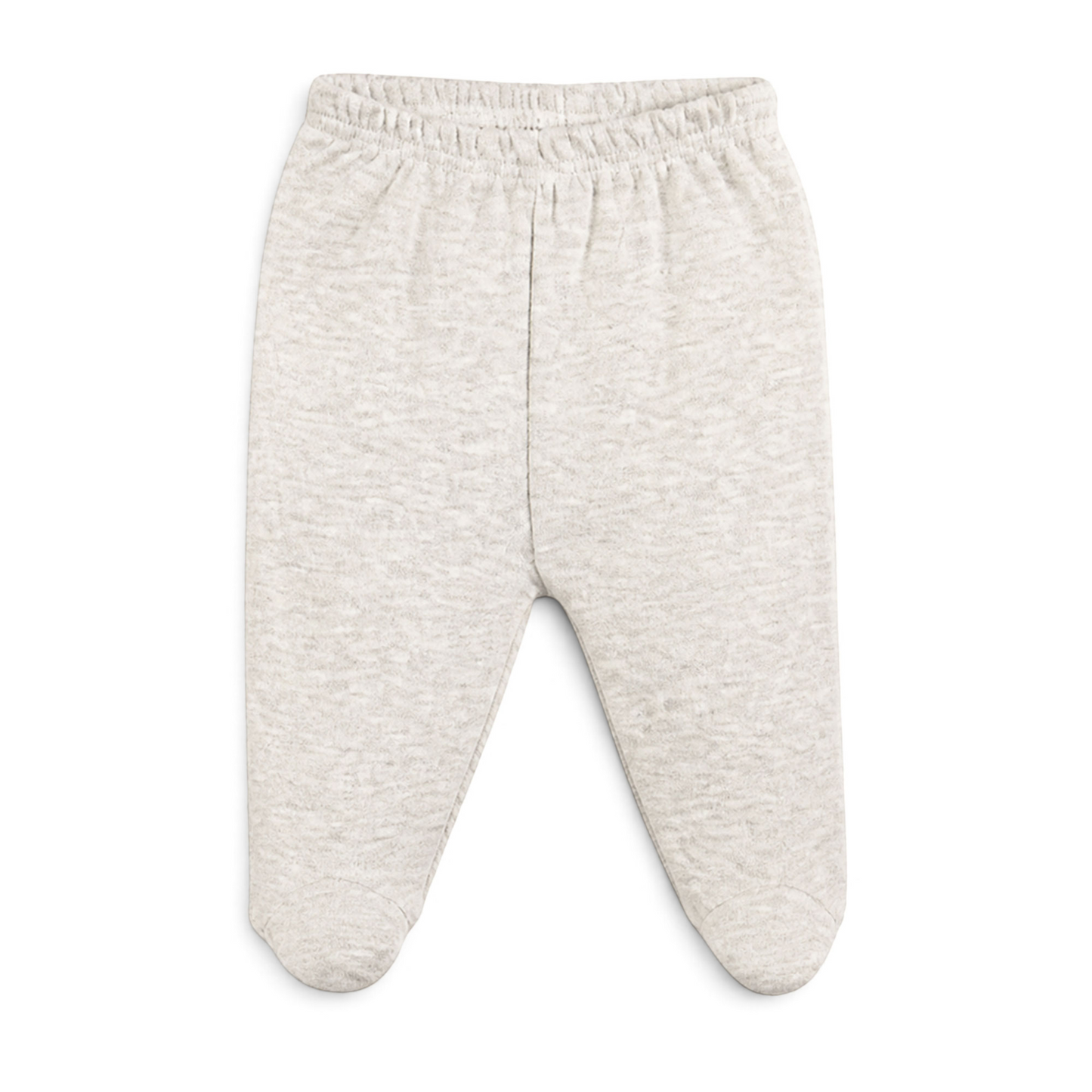 CREAM AND HEATHER GREY COLLARED BABY BOY GIFT SET