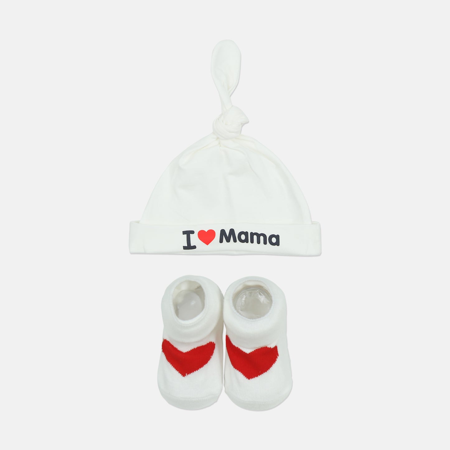 Mama’S Love Bootie And Cap Set