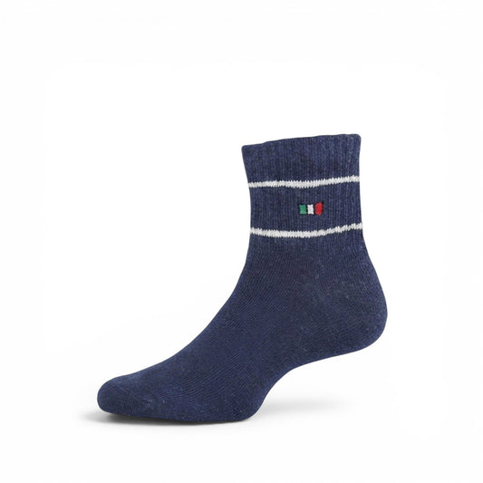 NAVY BLUE ANKLE BOY SOCKS