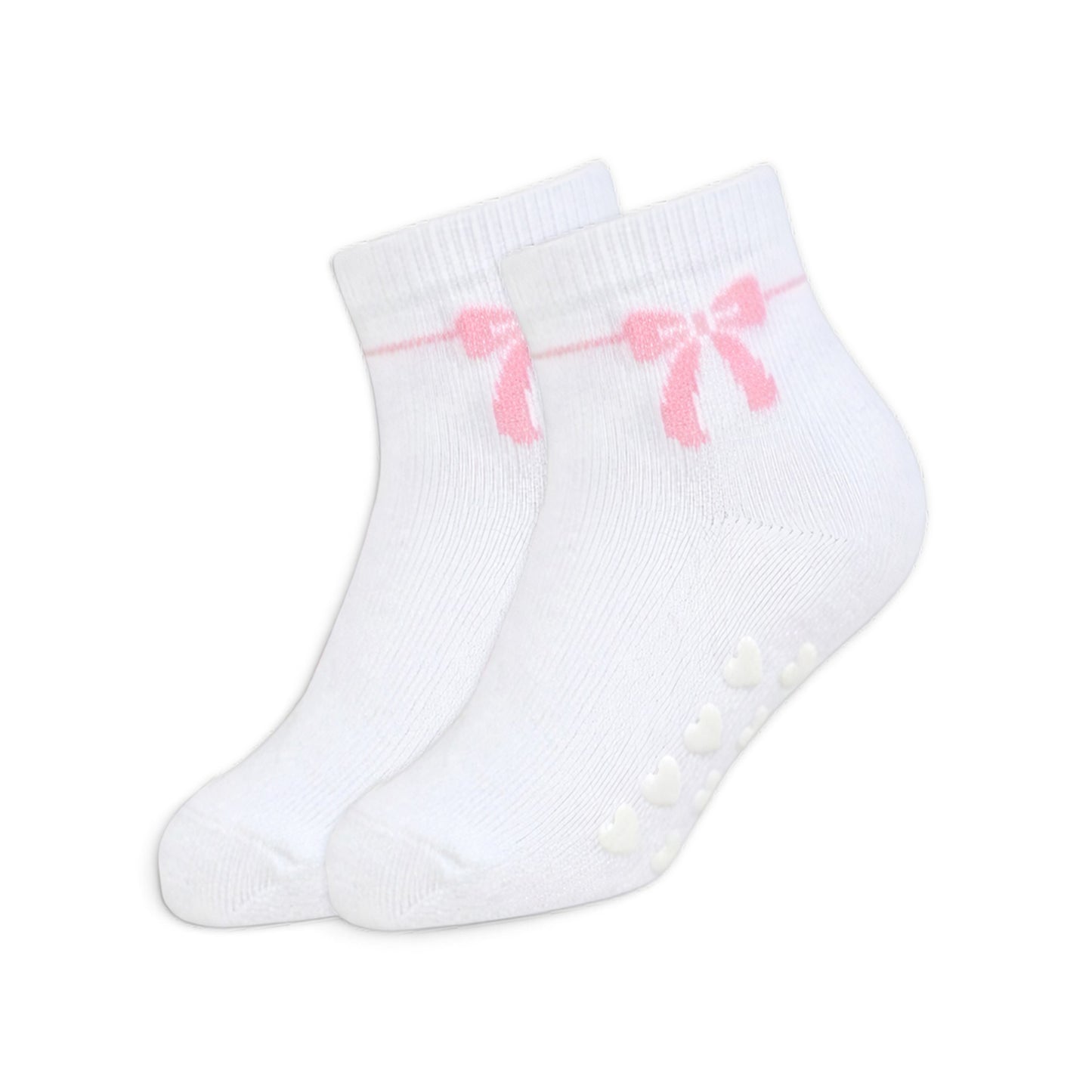 HEART GRIP BABY GIRL SOCKS PK-5