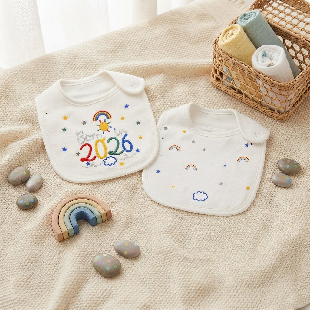 SPORTS THEME BABY BIBS PK-2