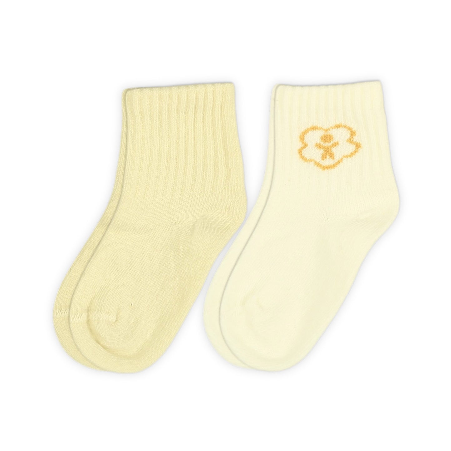 COTTON BLEND ANKLE GIRL SOCKS PK-2