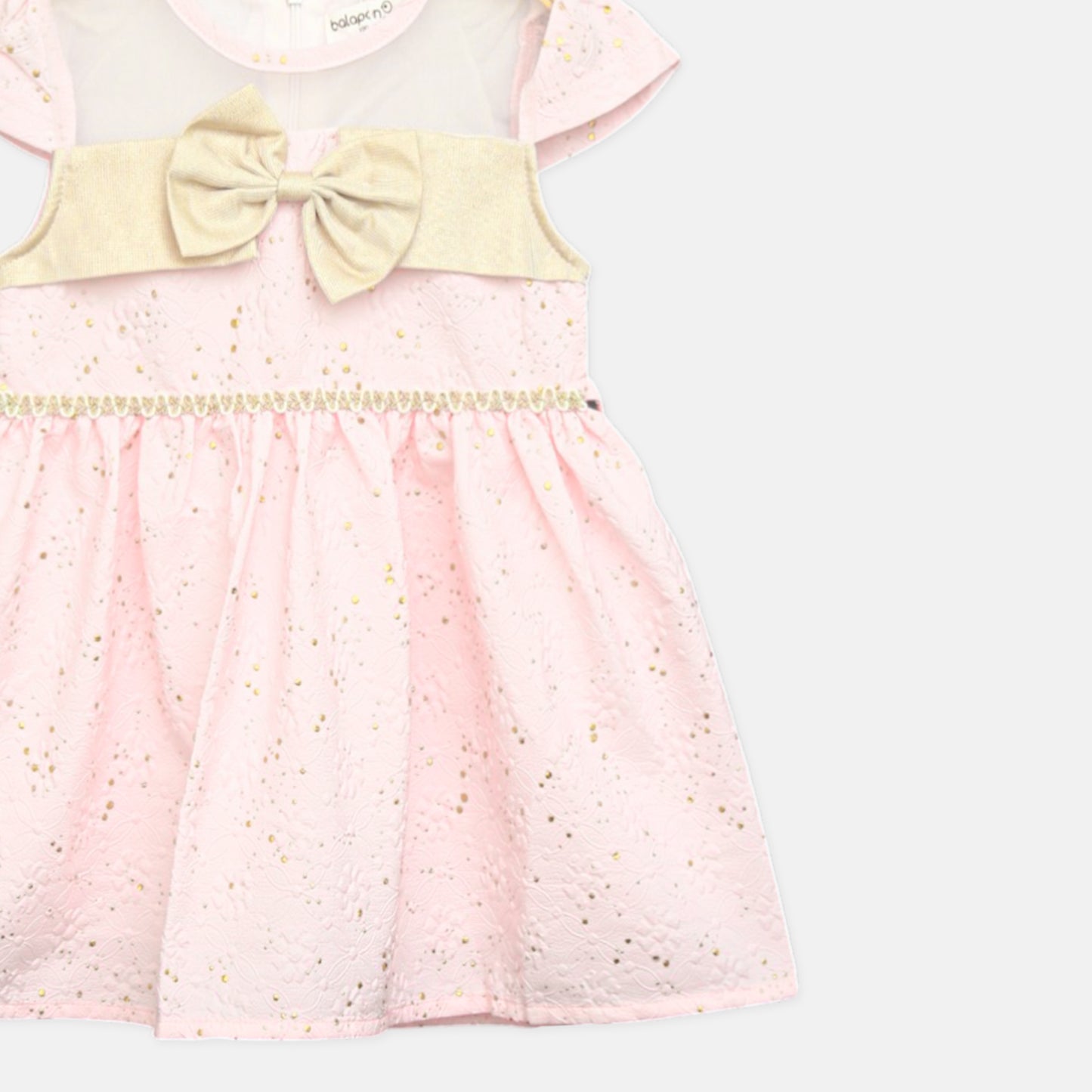 Pink Gold Glitter Frock