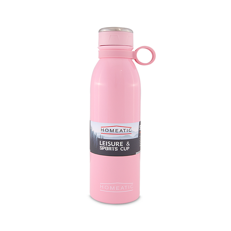 STEEL WATER BOTTLE 750 ML PINK