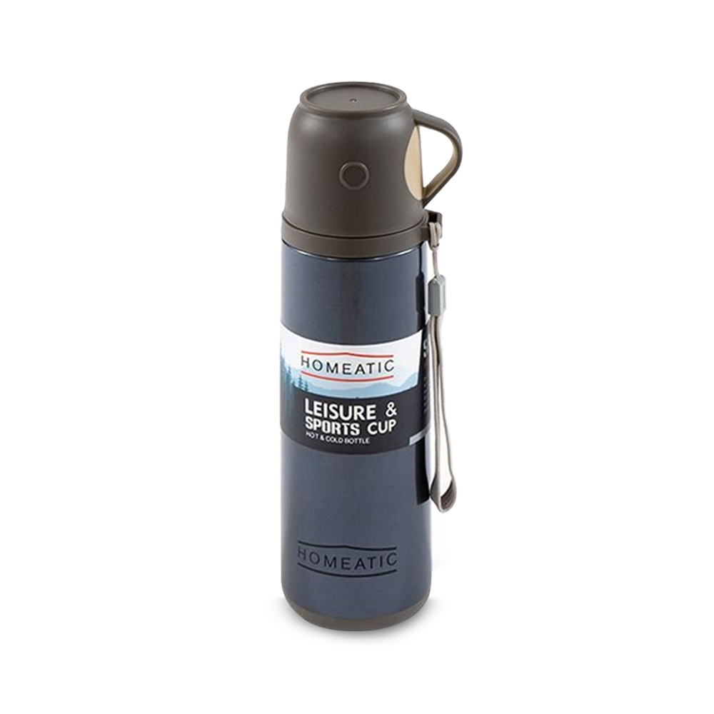 STEEL WATER BOTTLE 500 ML BLUE