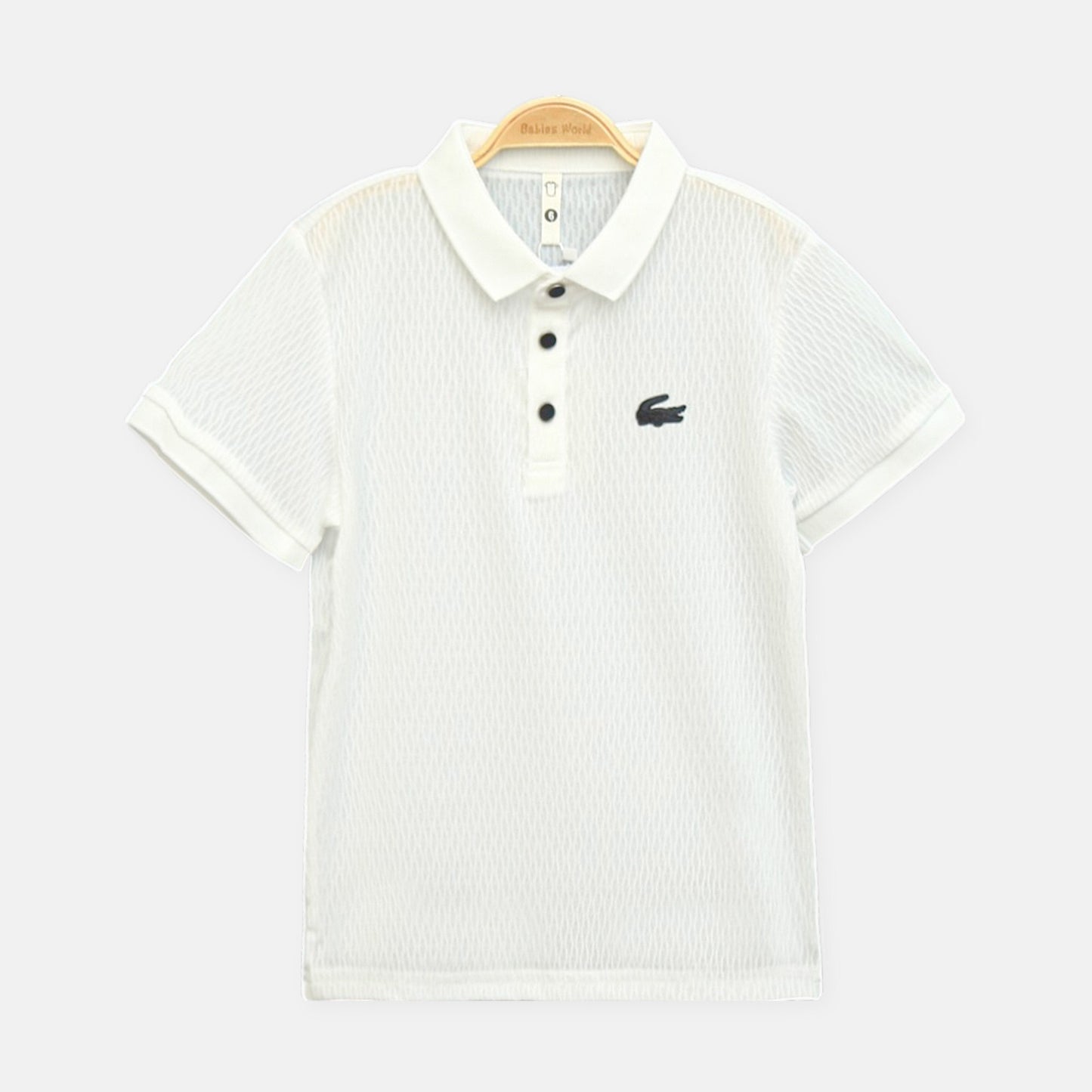 Lacoste White Kid Tee