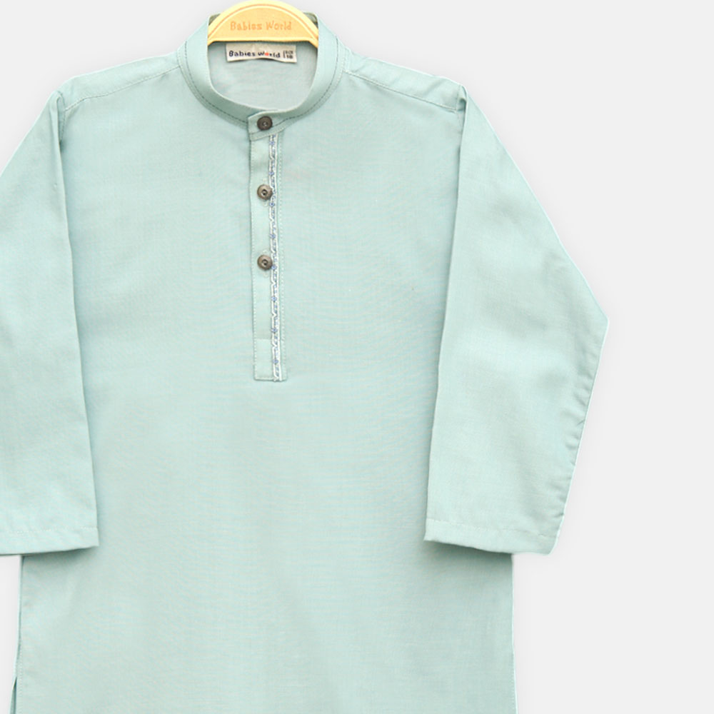 KURTA PAJAMA MINT GREEN