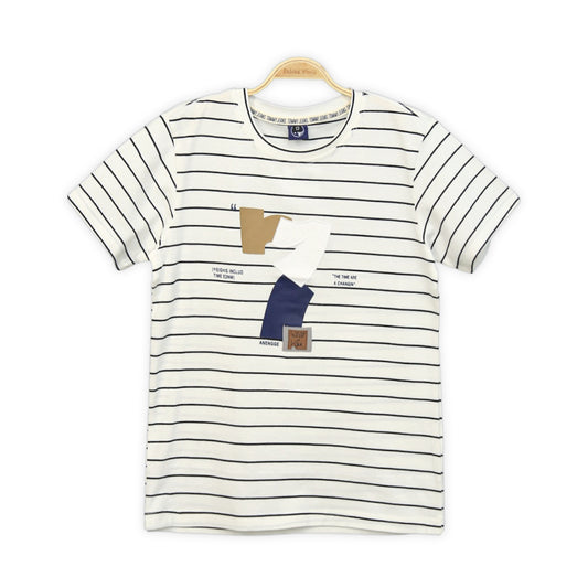 BOLD STRIPED URBAN TEE