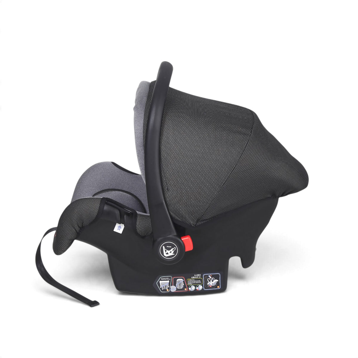 CARRY COT & CAR SEAT-GREY