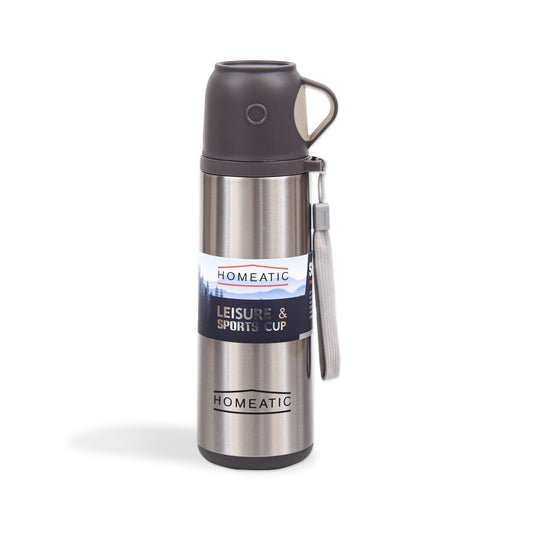 STEEL WATER BOTTLE 500 ML SILVER
