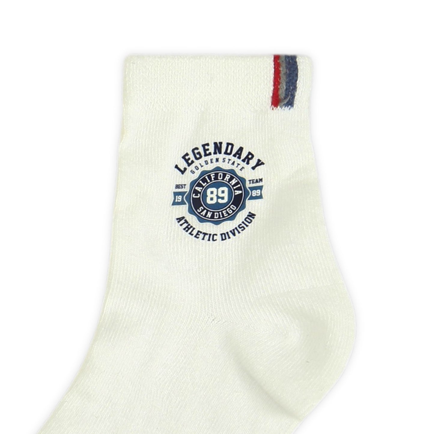 LEGENDARY WHITE ANKLE BOY SOCKS