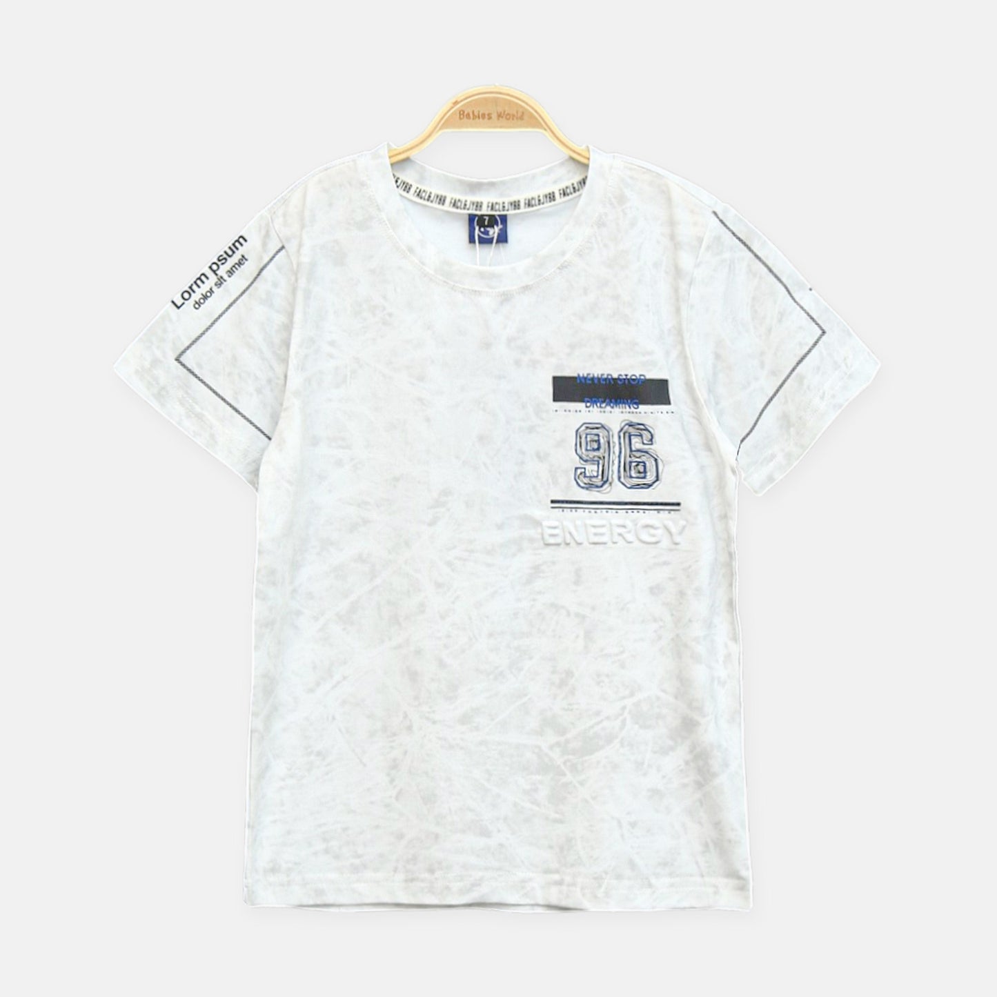 White Energy Tee