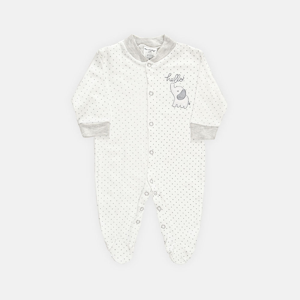 BABY BOYS GIFT SET GREY ELEPHANT