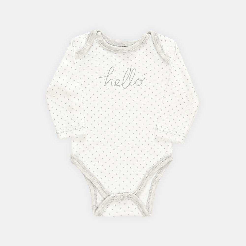 BABY BOYS GIFT SET GREY ELEPHANT