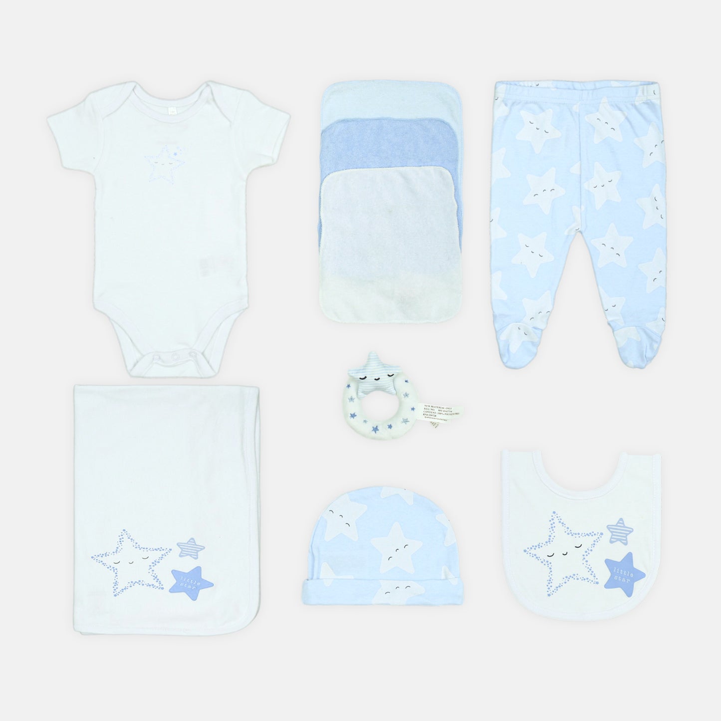 Starlight Newborn Gift Set Blue Pk-9