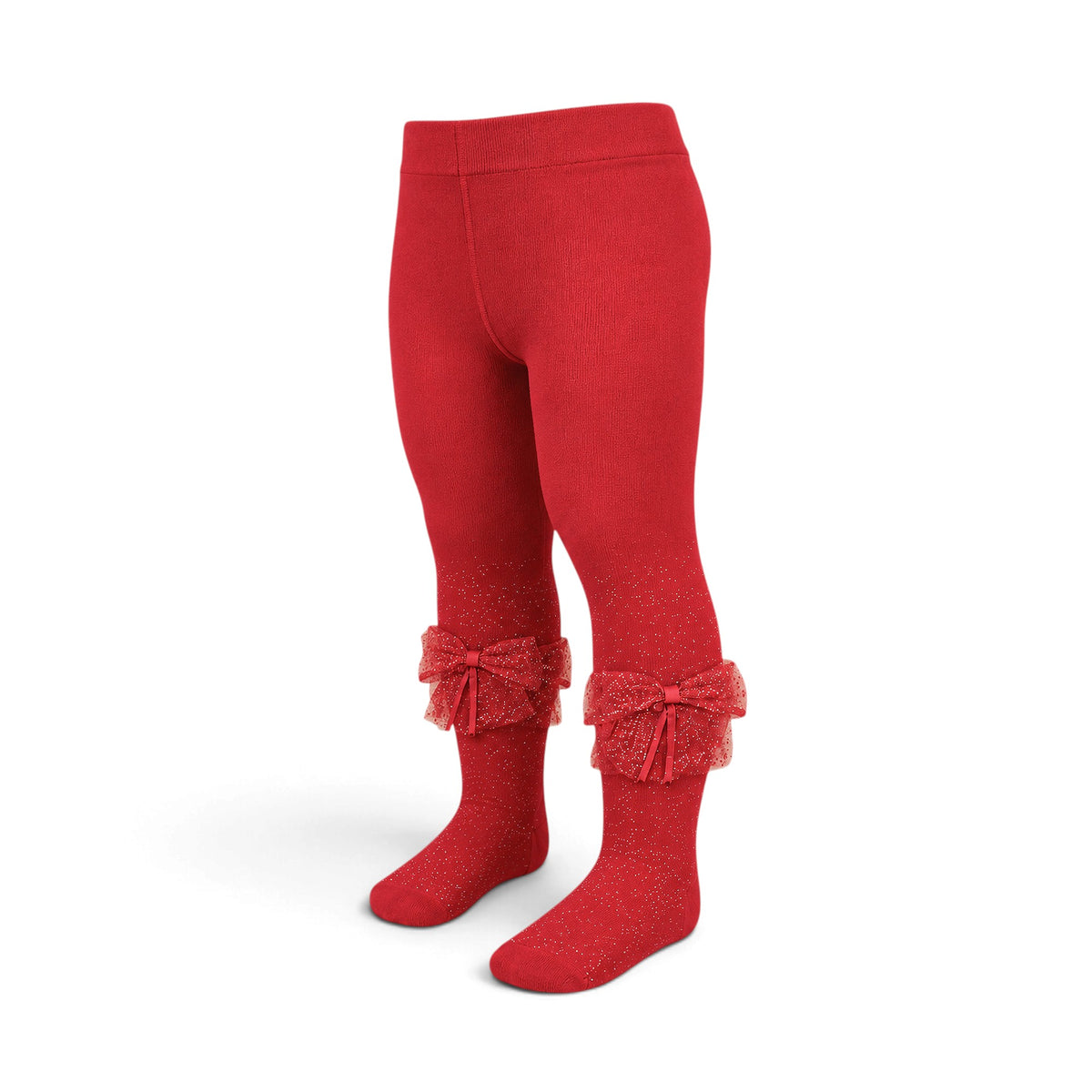 LEGGINGS RED BOW