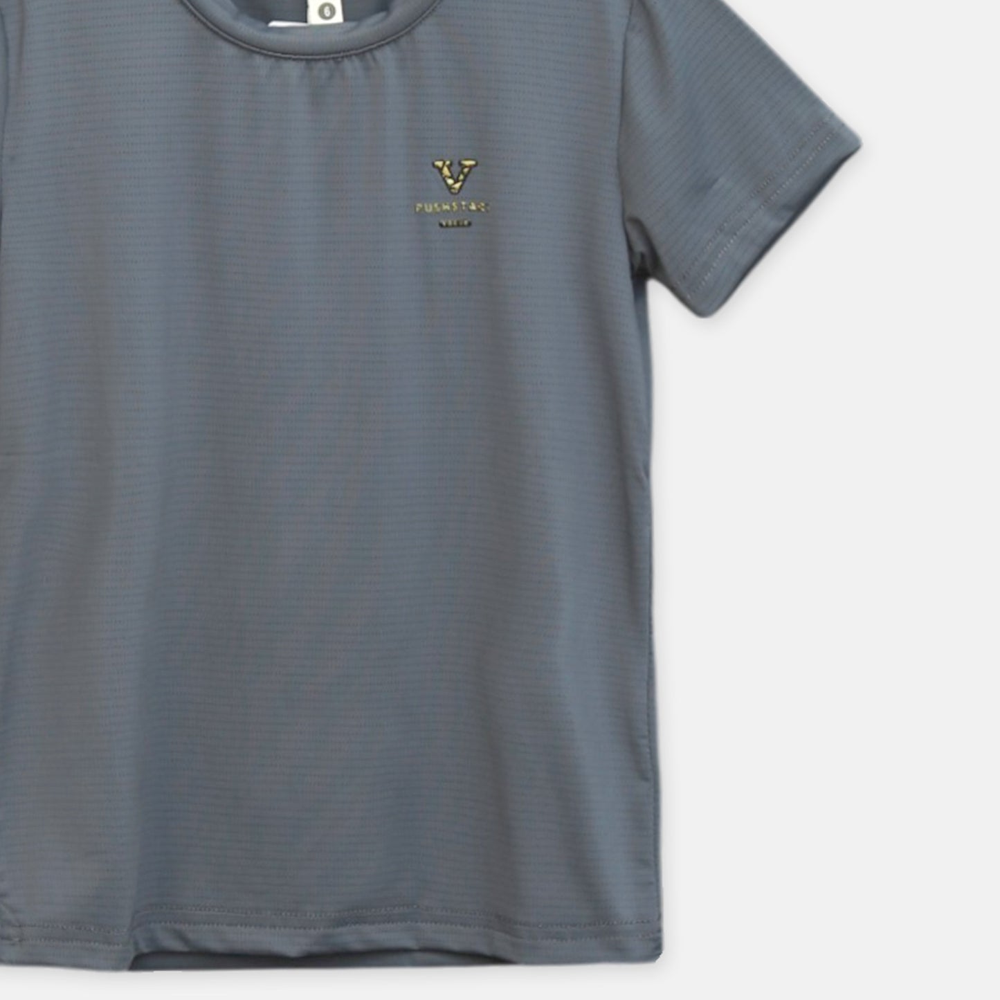 Grey Active Mesh Tee