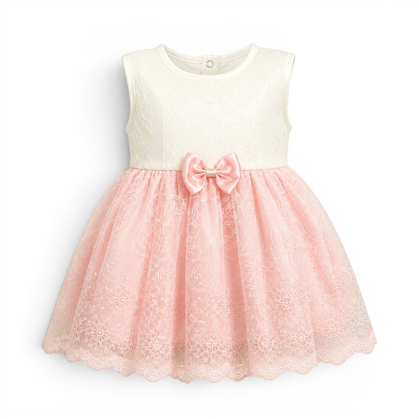 FLORAL BABY GIRL FANCY FROCK GIFT SET