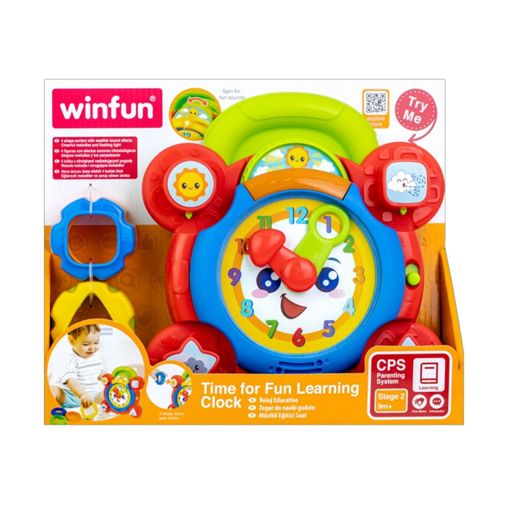 TIME FOR FUN LEARNING CLOCK