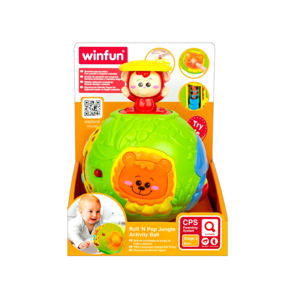 ROLL N POP JUNGLE ACTIVITY BALL
