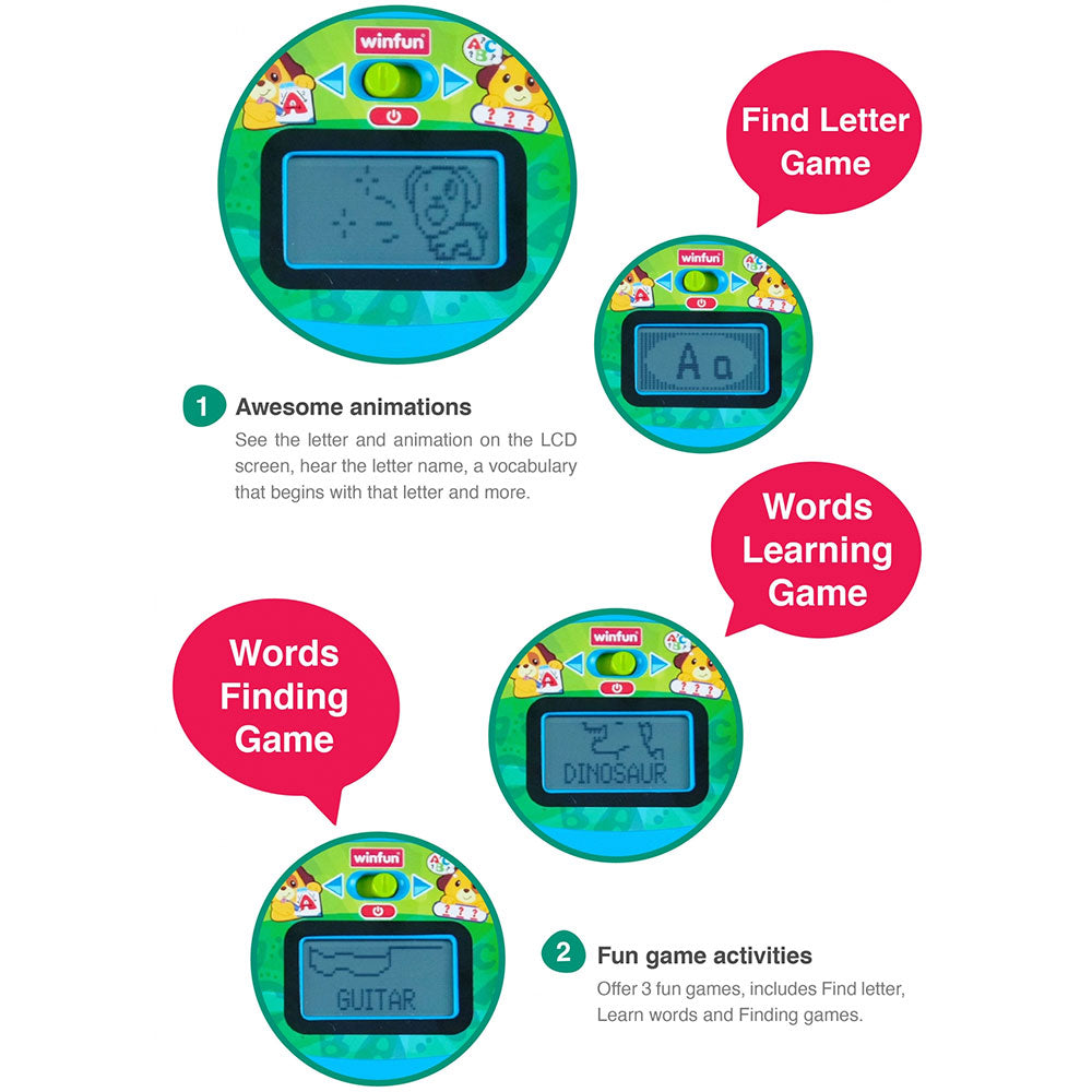 LIL LEARNER ALPHABET BACKPACK