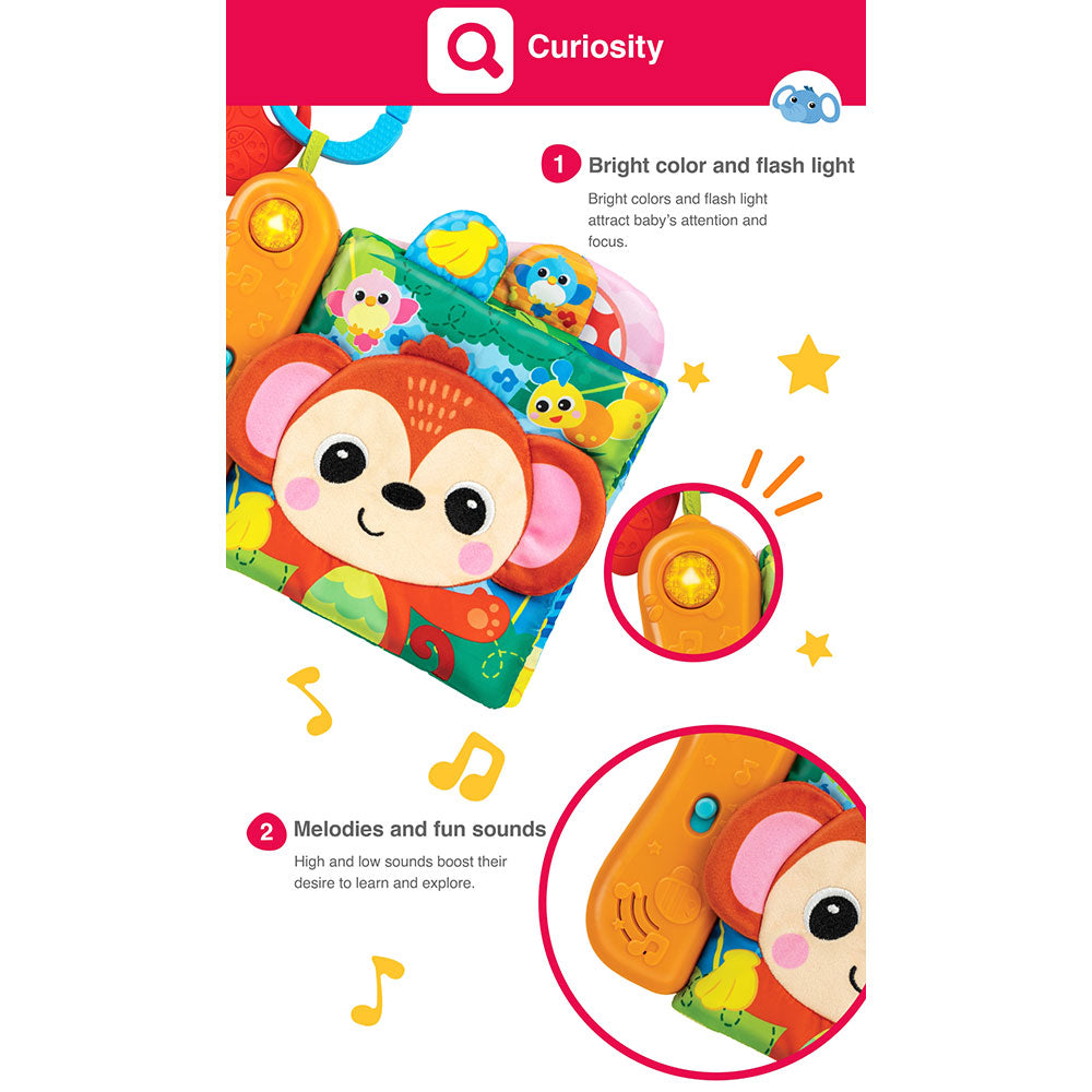 JUNGLE PALS SENSORY BOOK