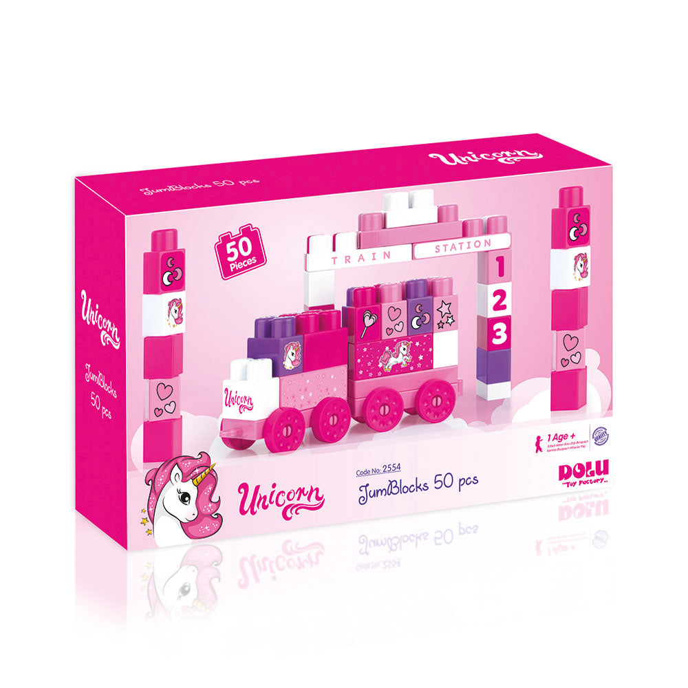 JUMBLOCKS UNICORN 50 PCS