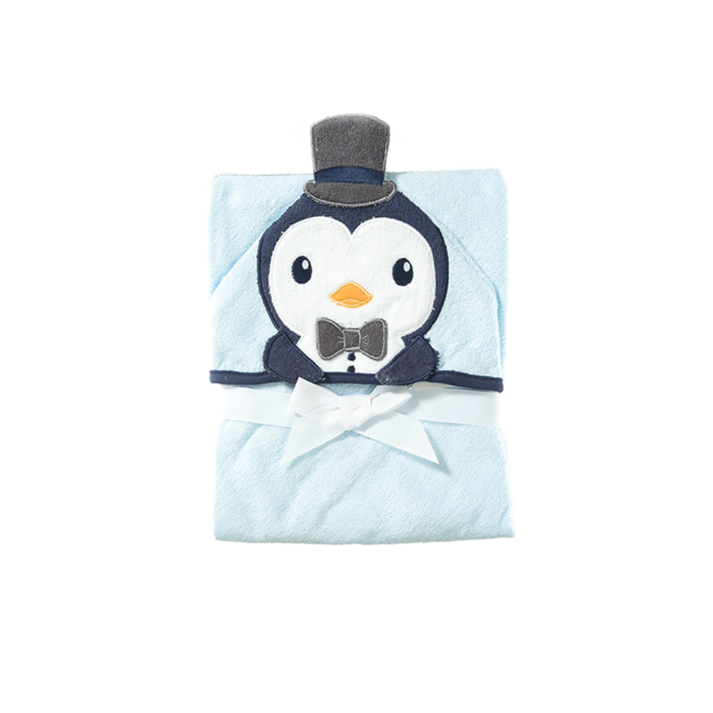 ANIMAL HOODED BATH TOWEL