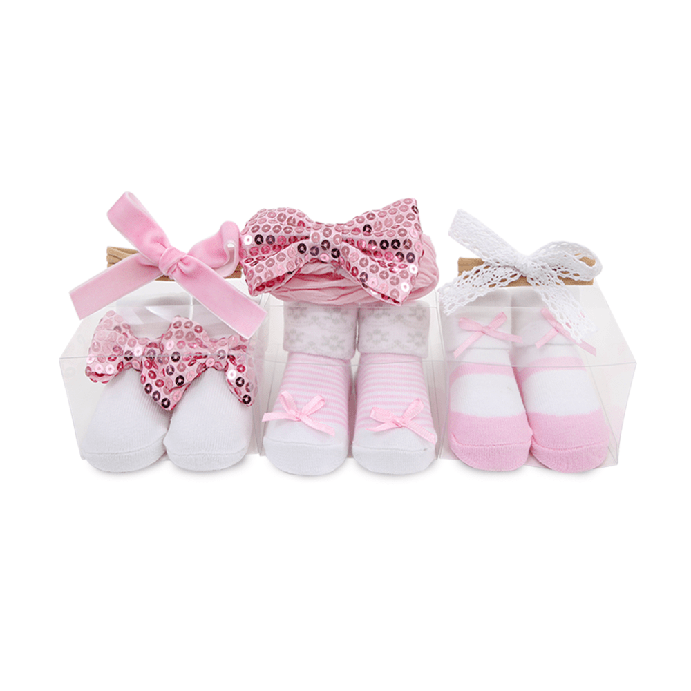BOOTIES & HEADBAND SET