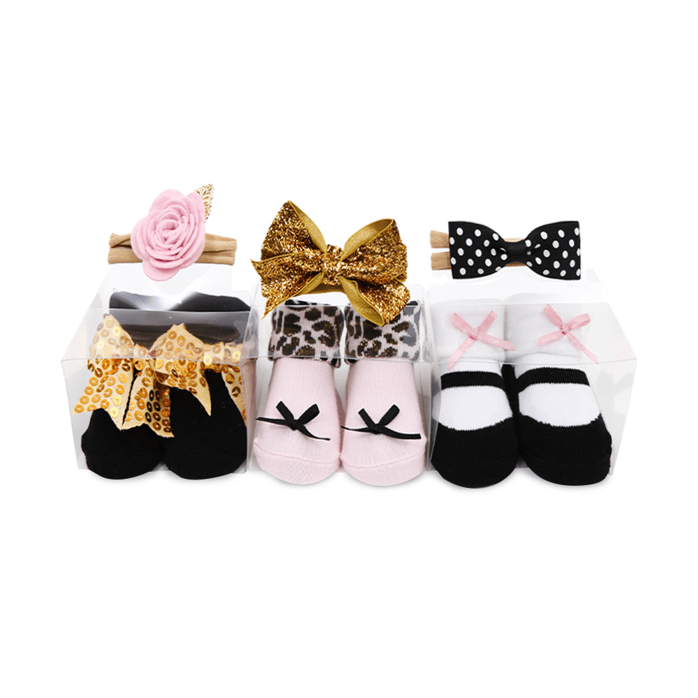 BOOTIES & HEADBAND SET