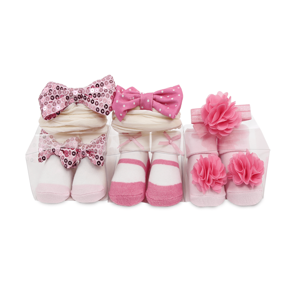 BOOTIES & HEADBAND SET