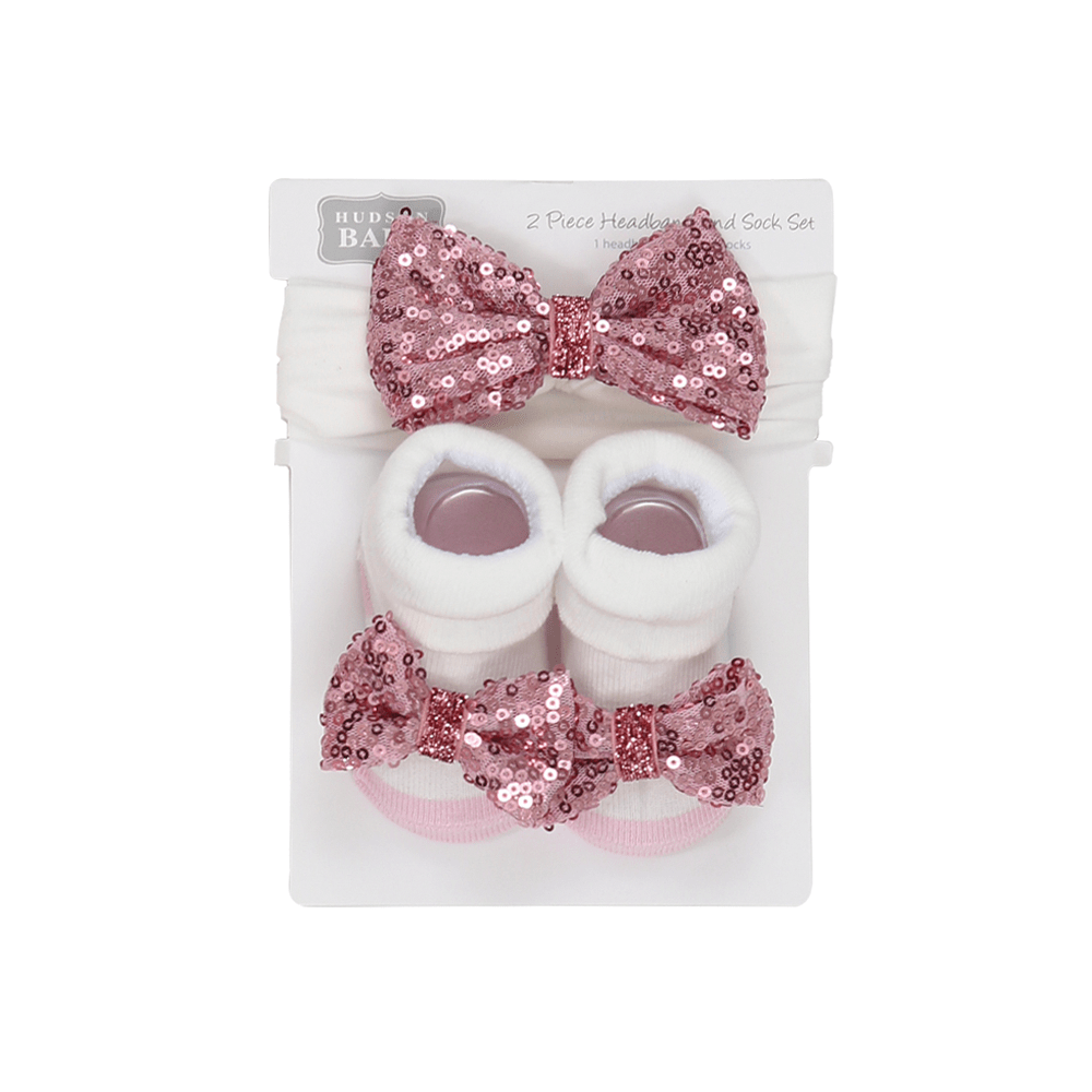 BOOTIES & HEADBAND SET