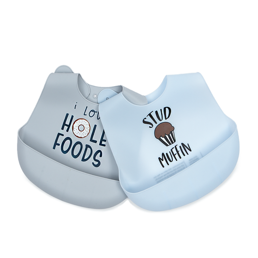 SILICONE BIB PK-2