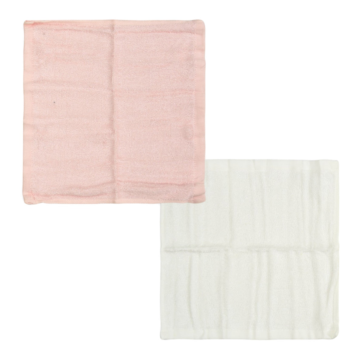 PINK & WHITE FACE TOWEL PK-5