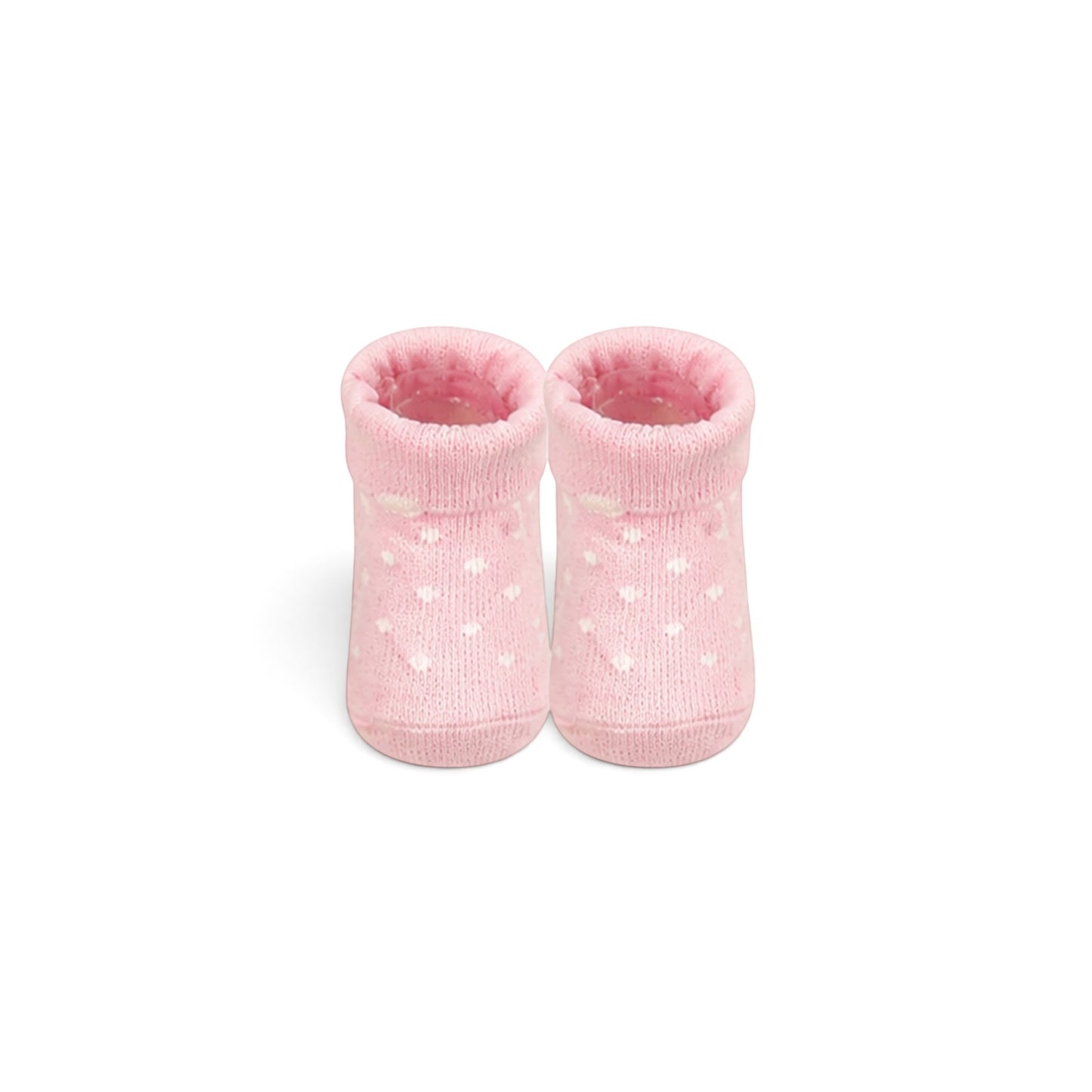 "LITTLE SISTER" INFANT BIBS PK-2 & 2 BOOTIES