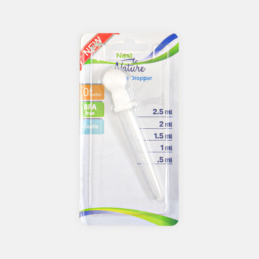MEDICINE DROPPER WHITE