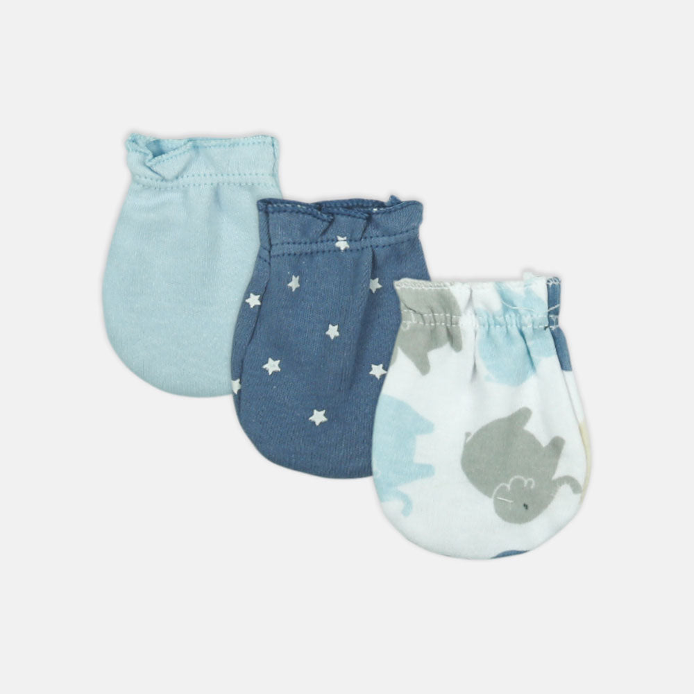 MITTENS PK-3 BLUE STARS