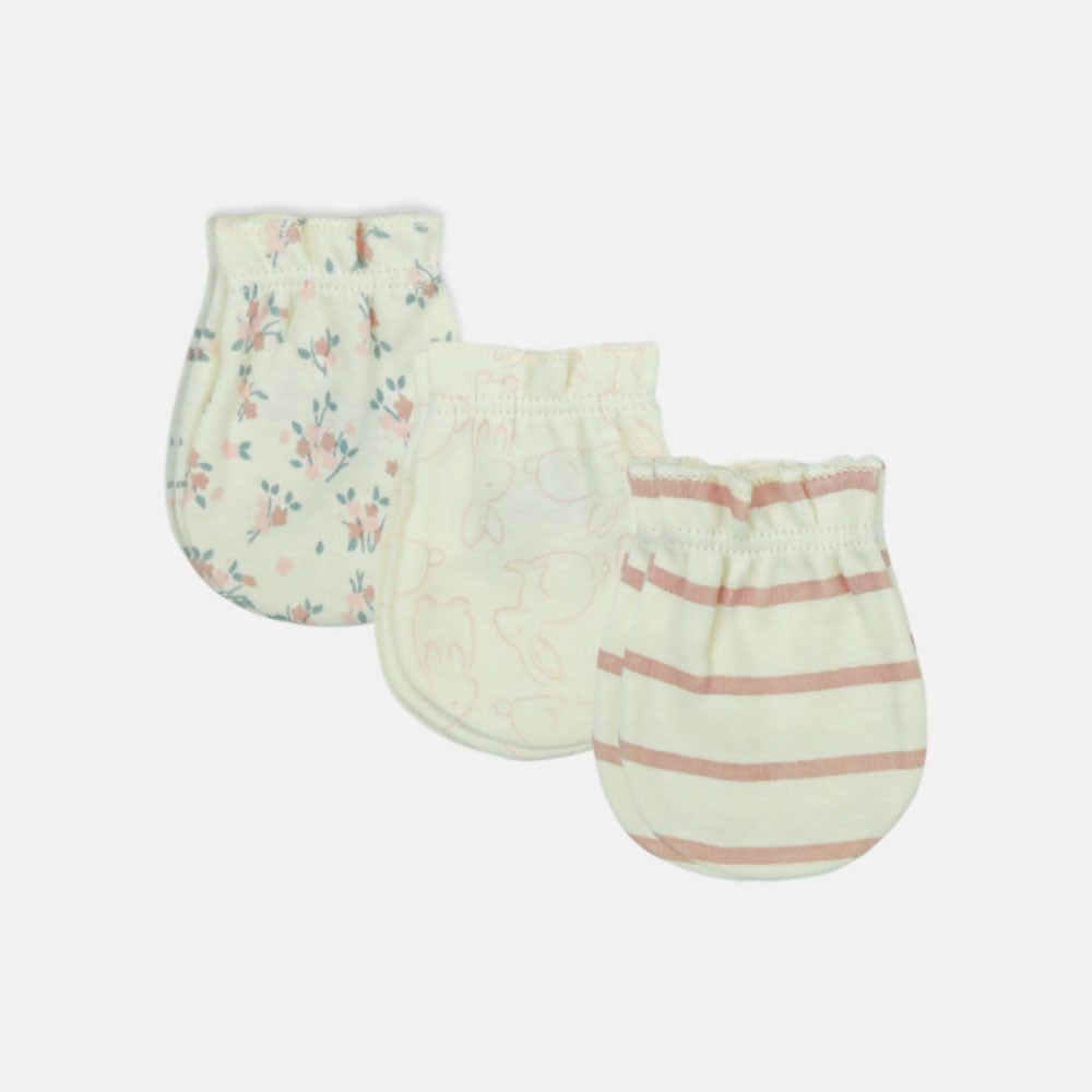 MITTENS PK-3 WHITE
