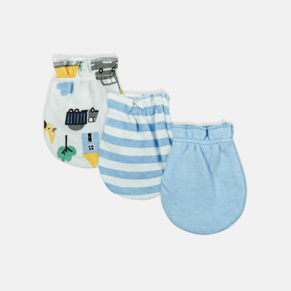 MITTENS PK-3 BLUE