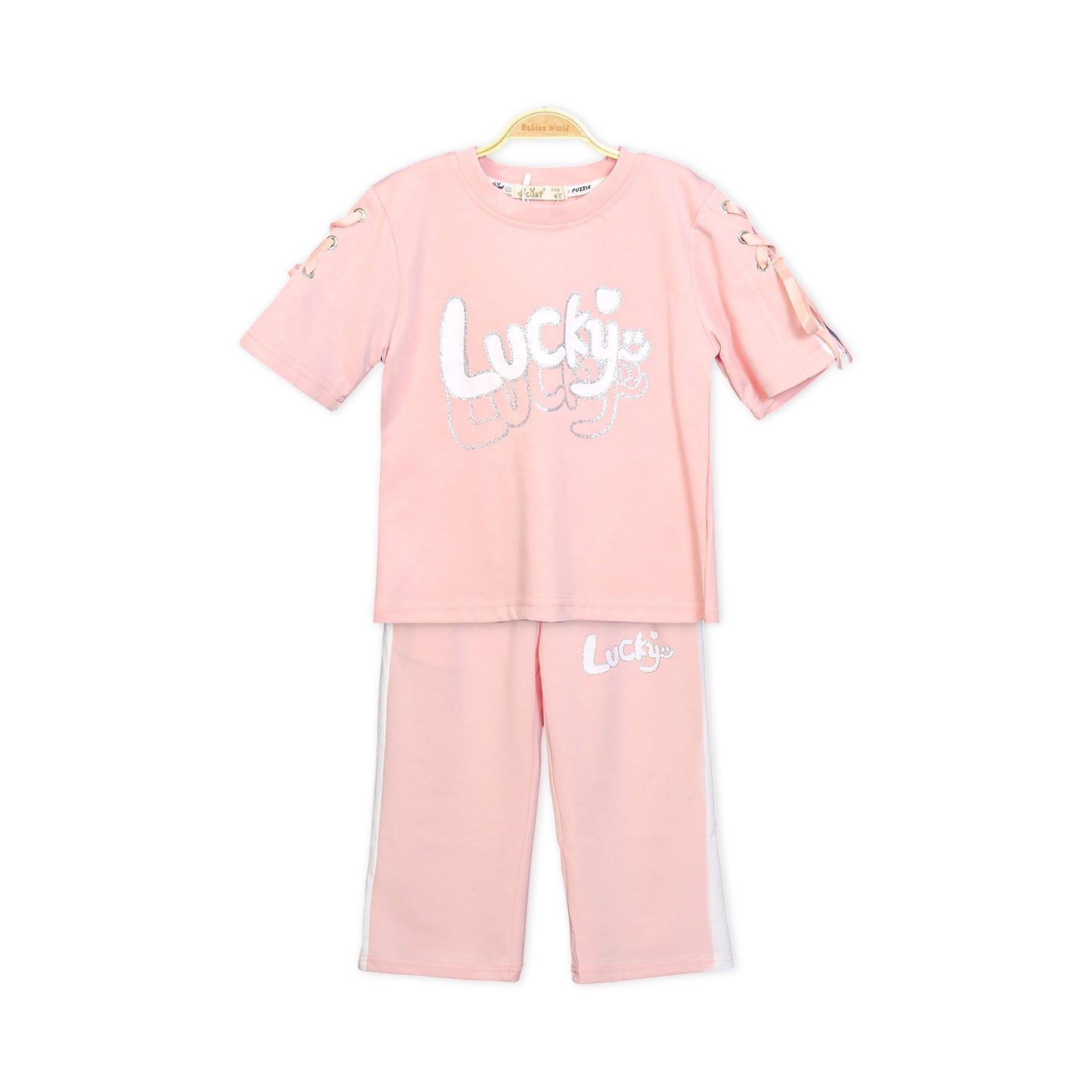 LUCKY PINK RIBBON SUIT