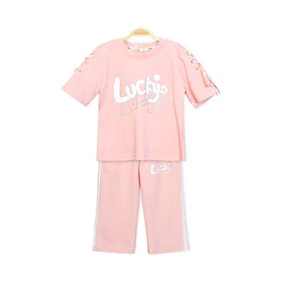 LUCKY PINK RIBBON SUIT