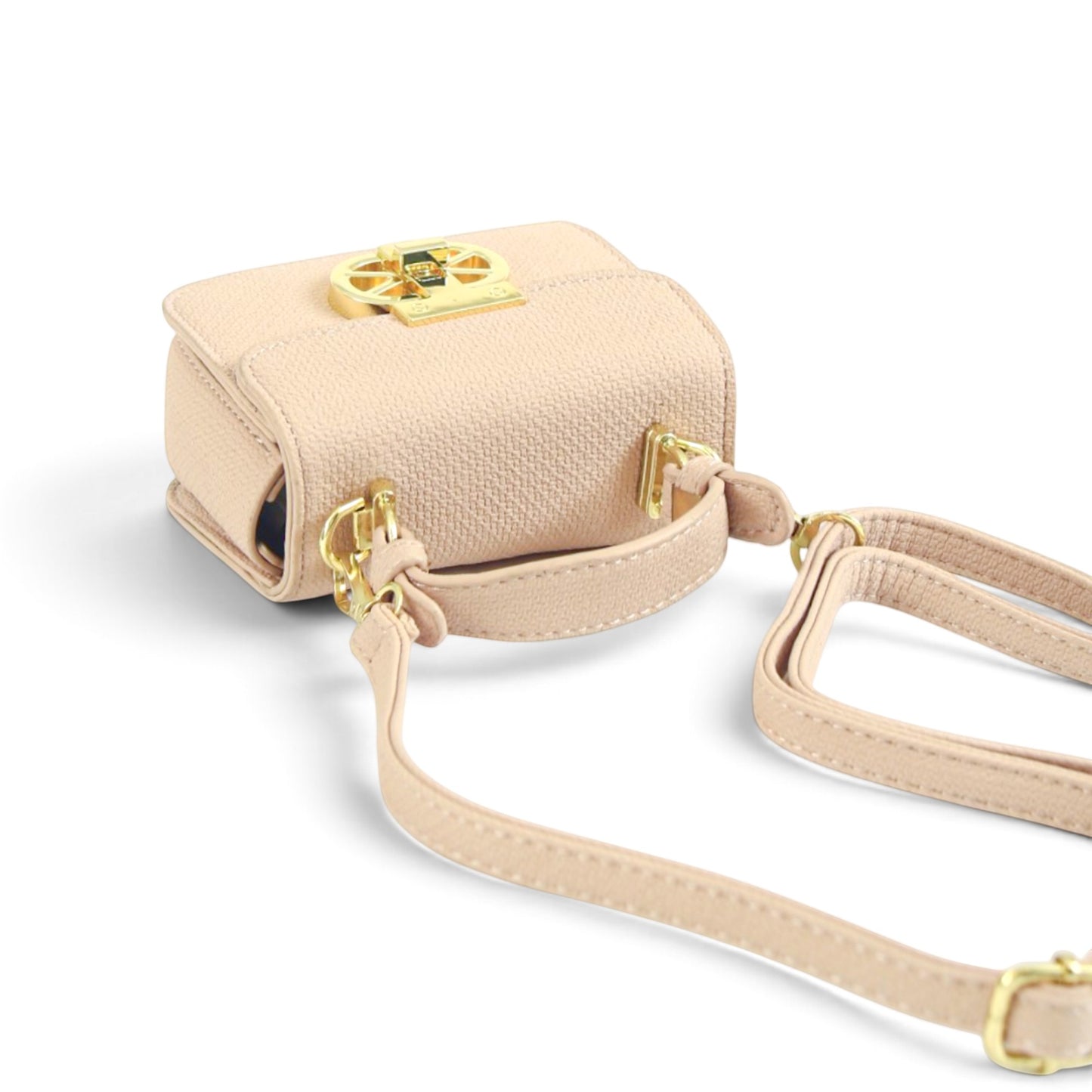 Chic Pink Top-Handle Mini Bag