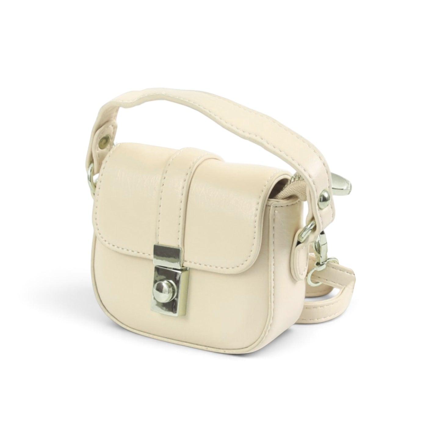 Classic Ivory Crossbody Bag