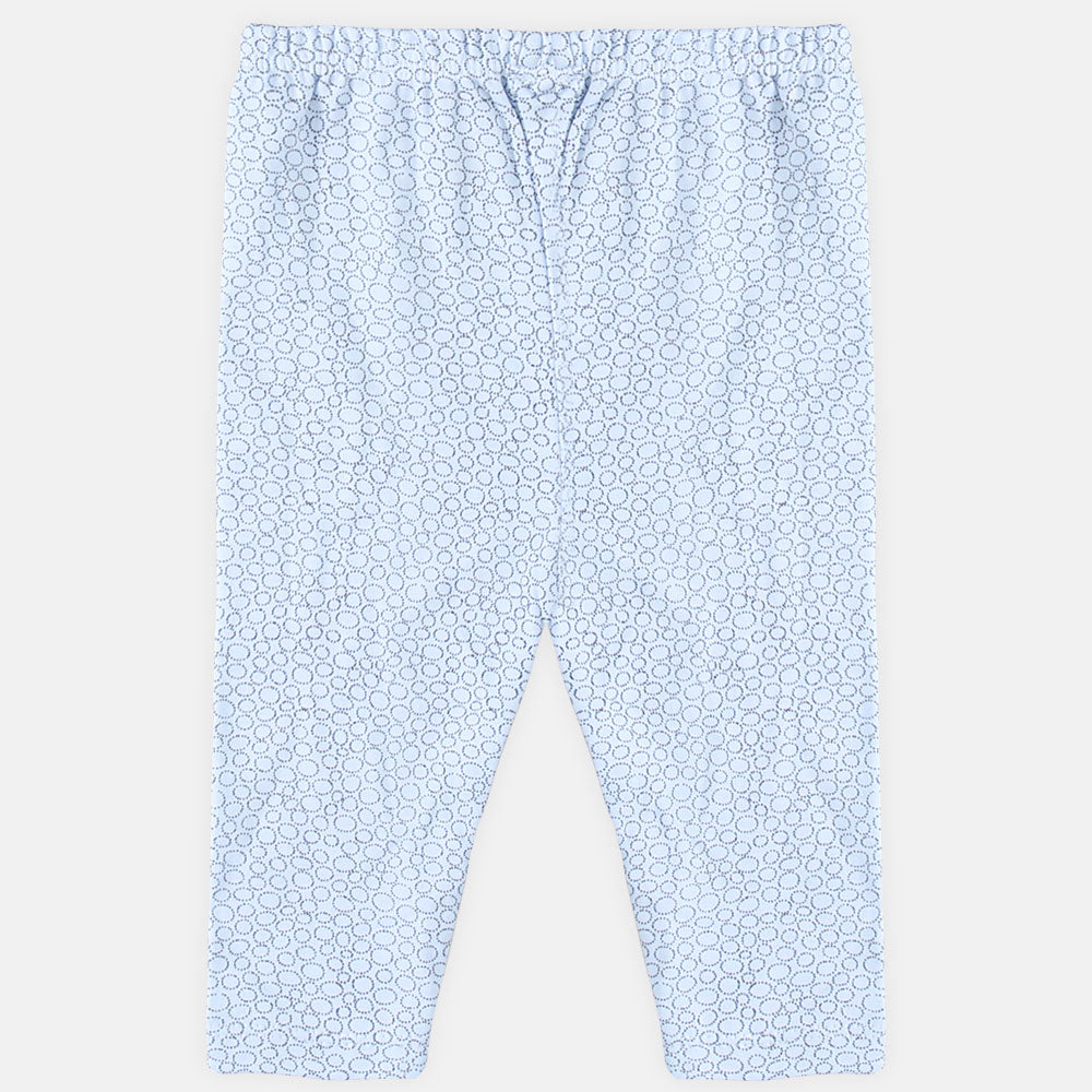 NEWBORN SUIT BOYS BLUE & WHITE TEDDY BEAR