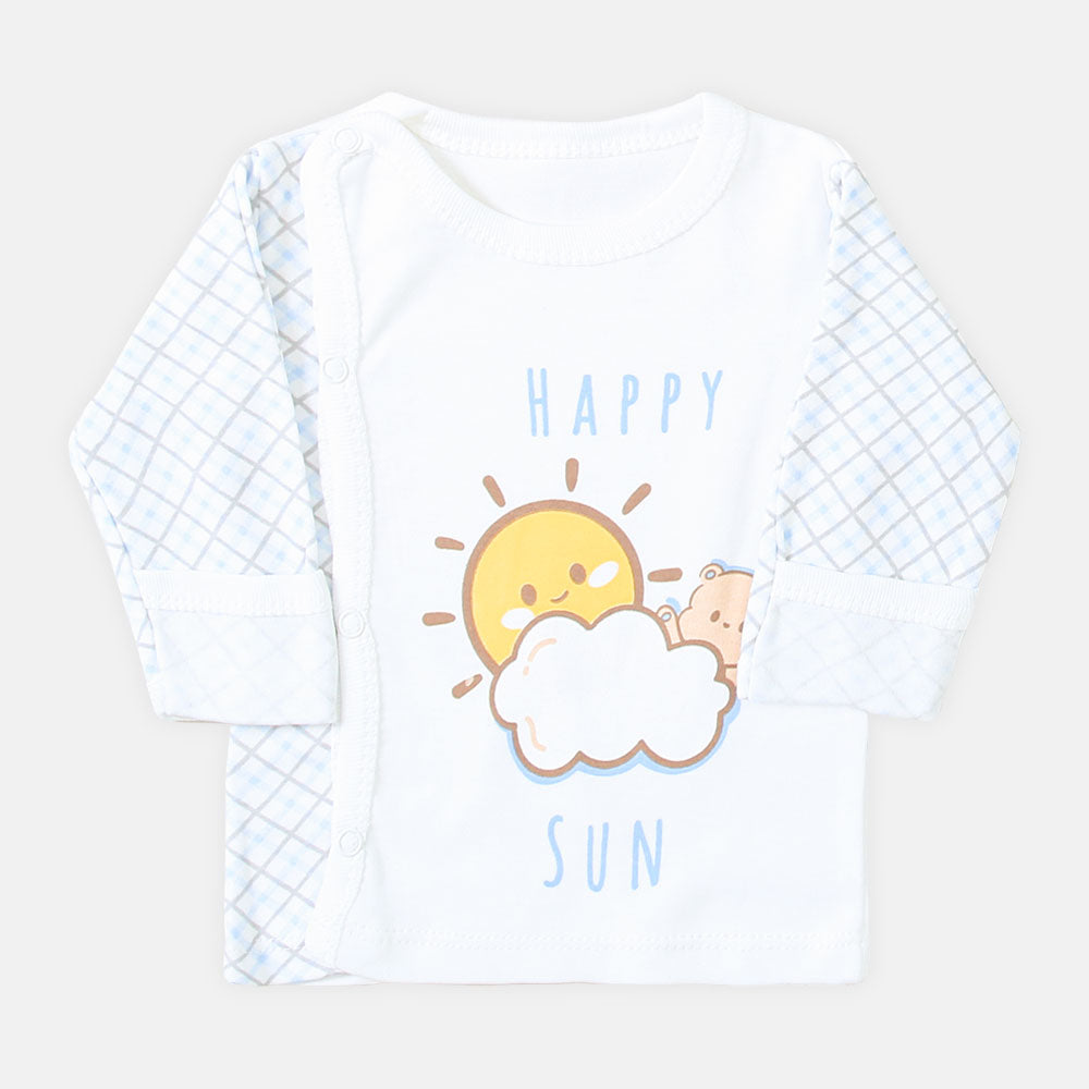 NEWBORN SUIT BOYS HAPPY SUN WITH CAP