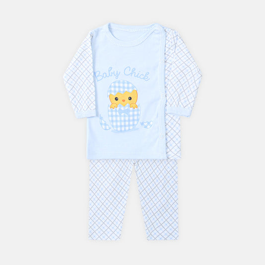 NEWBORN SUIT BOYS BABY CHICK THEME